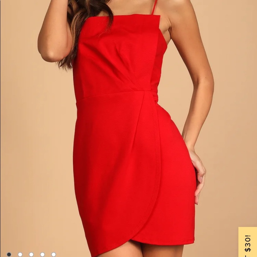 Red dress